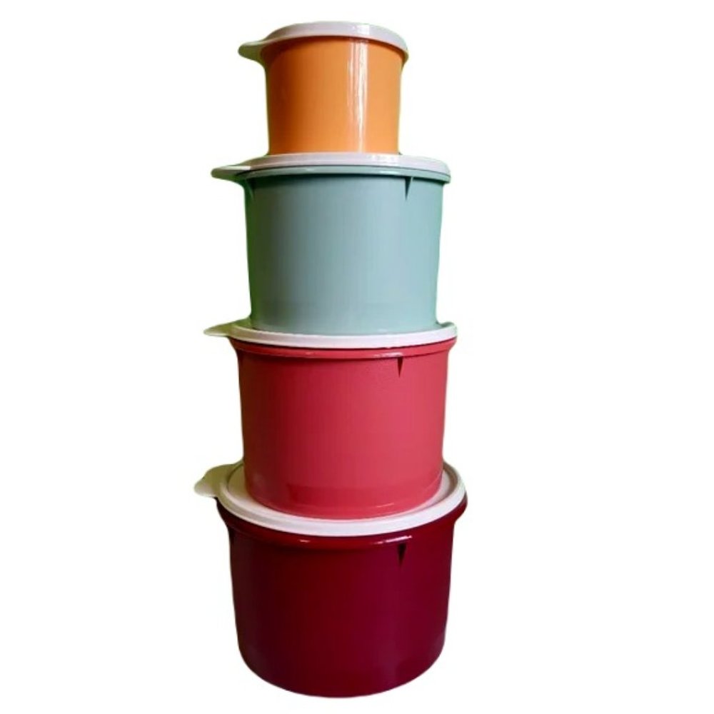 Tupperware Stacking Canister Set